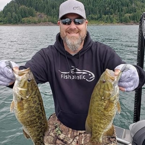 Polarized Fishing Sunglasses UV400-9 Colors Fishing Gift Men Women Silver NWT - Picture 5 of 8